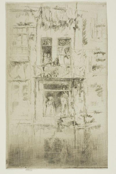 Balkon, Amsterdam von James Abbott McNeill Whistler