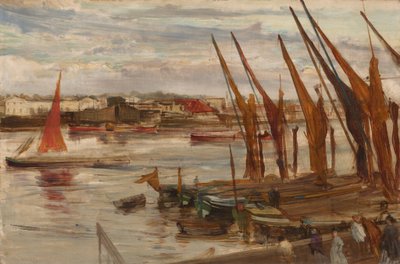Battersea Reach von James Abbott McNeill Whistler