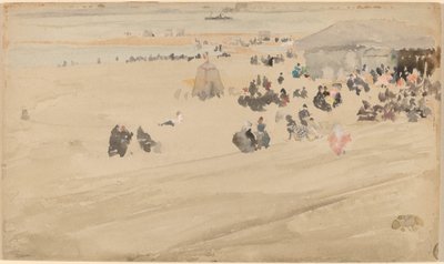 Strandszene von James Abbott McNeill Whistler