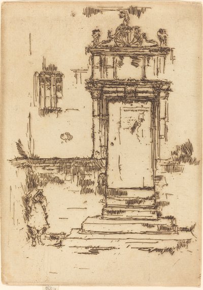 Kapellentür, Montresor von James Abbott McNeill Whistler