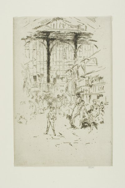 Kleiderwechsel, Houndsditch, Nr. 2 von James Abbott McNeill Whistler