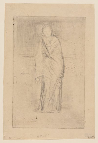Verhülltes Modell von James Abbott McNeill Whistler