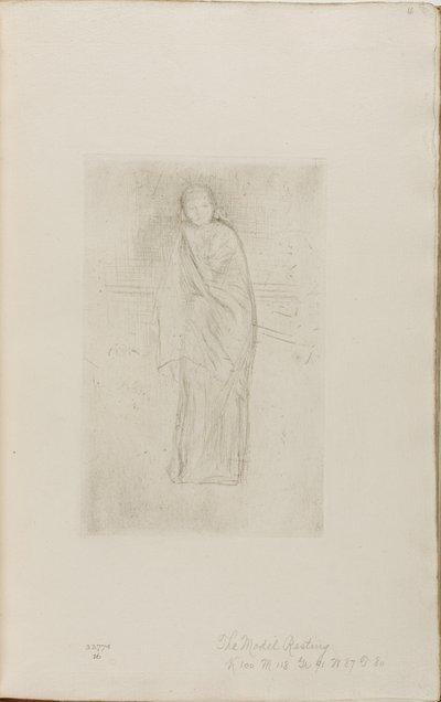 Verhülltes Modell von James Abbott McNeill Whistler