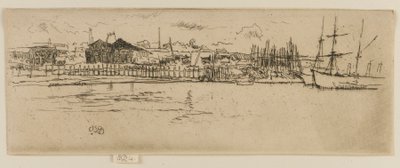 Trockendocks, Southampton von James Abbott McNeill Whistler