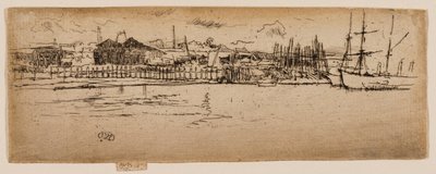 Trockendocks, Southampton von James Abbott McNeill Whistler