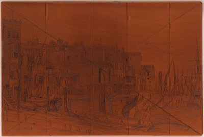 Radierplatte: Thames-Polizei von James Abbott McNeill Whistler