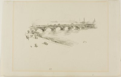 Abend, Little Waterloo Bridge von James Abbott McNeill Whistler