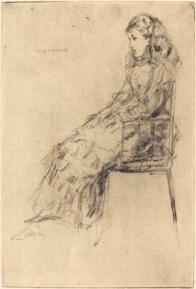 Fanny Leyland von James Abbott McNeill Whistler