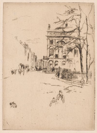 Fitzroy Square von James Abbott McNeill Whistler
