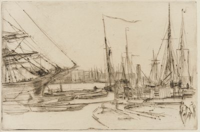 Von Billingsgate von James Abbott McNeill Whistler