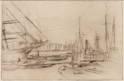 Von Billingsgate von James Abbott McNeill Whistler