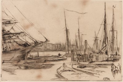 Von Billingsgate von James Abbott McNeill Whistler