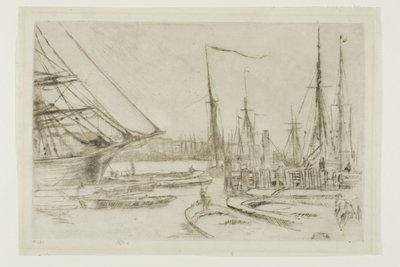 Von Billingsgate von James Abbott McNeill Whistler