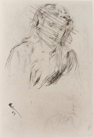 Fumettes geneigter Kopf von James Abbott McNeill Whistler