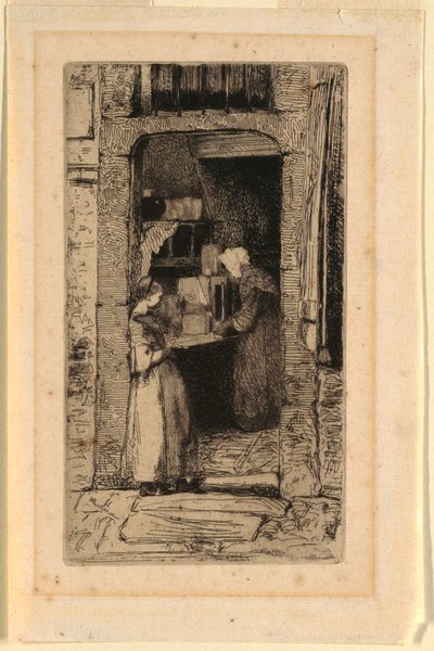 Die Senfverkäuferin von James Abbott McNeill Whistler