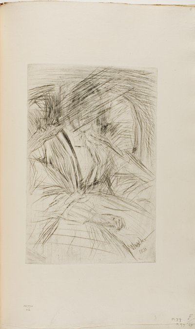 Dame in einem Sessel von James Abbott McNeill Whistler