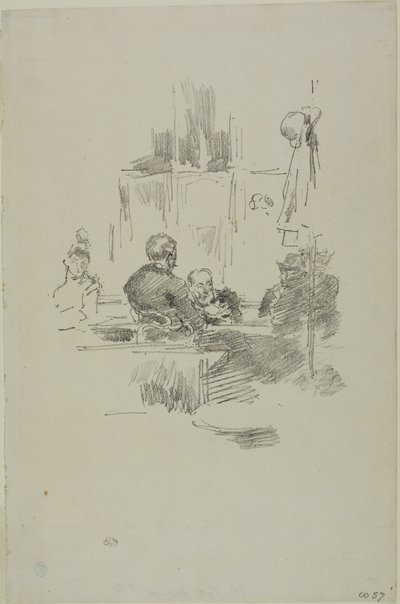Spätes Piquet von James Abbott McNeill Whistler