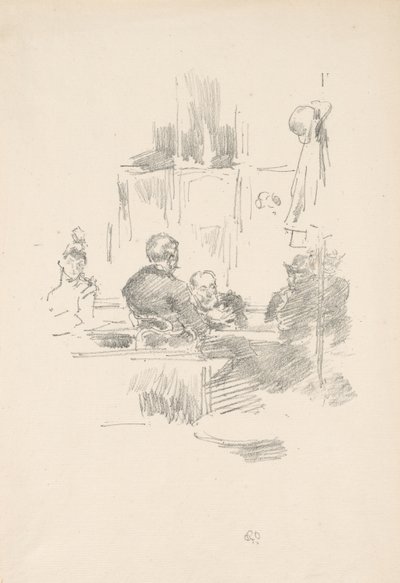 Spätes Piquet von James Abbott McNeill Whistler