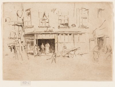 Kleiner Hof von James Abbott McNeill Whistler