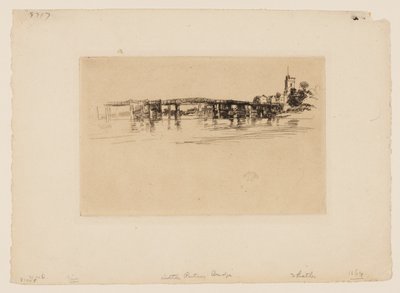 Kleine Putney-Brücke von James Abbott McNeill Whistler
