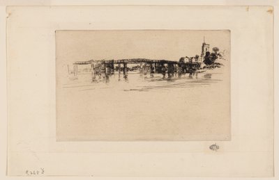 Kleine Putney-Brücke von James Abbott McNeill Whistler