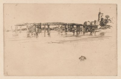 Kleine Putney-Brücke von James Abbott McNeill Whistler