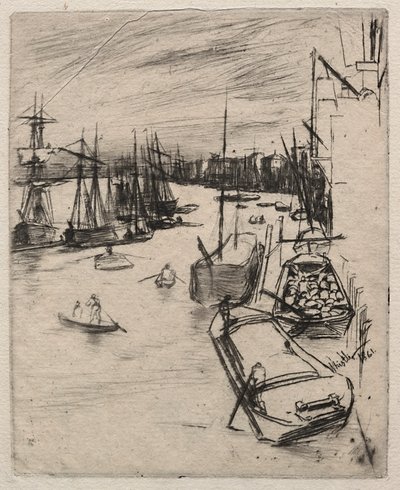 Kleines Wapping von James McNeill Whistler