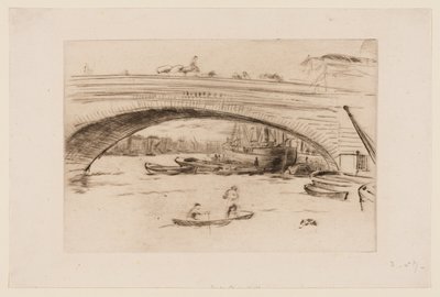 London Bridge von James Abbott McNeill Whistler