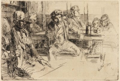 Hafenarbeiter von James Abbott McNeill Whistler