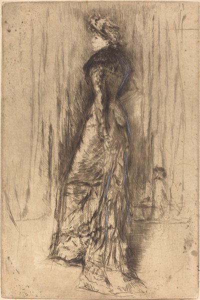 Maud, stehend von James Abbott McNeill Whistler