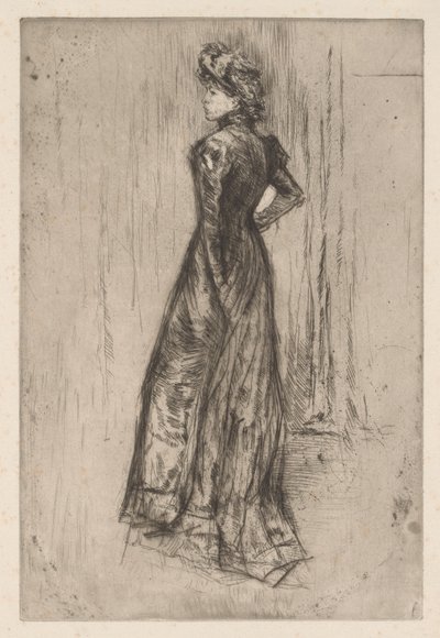 Maud, stehend von James Abbott McNeill Whistler