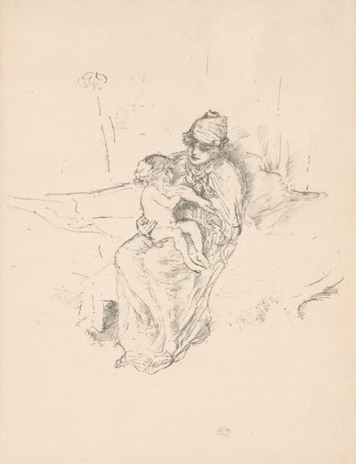 Mutter und Kind, Nr. 1 von James Abbott McNeill Whistler