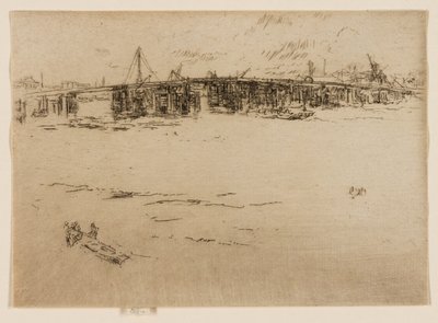 Alte Battersea-Brücke, Nr. 2 von James Abbott McNeill Whistler