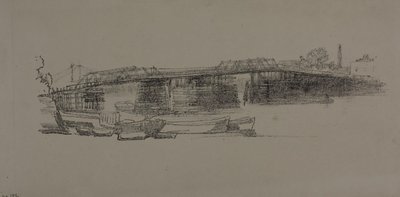 Alte Battersea-Brücke, Nr. 2 von James Abbott McNeill Whistler