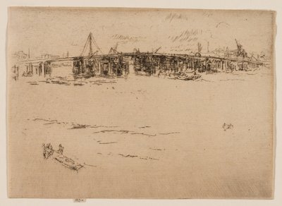 Alte Battersea-Brücke, Nr. 2 von James Abbott McNeill Whistler