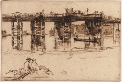 Alte Putney-Brücke von James Abbott McNeill Whistler