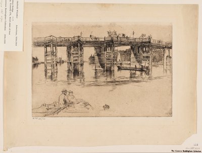 Alte Putney Brücke von James Abbott McNeill Whistler