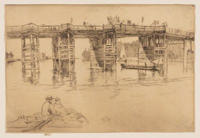 Alte Putney-Brücke von James Abbott McNeill Whistler