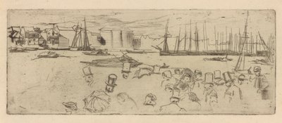 Penny-Passagiere, Limehouse von James Abbott McNeill Whistler
