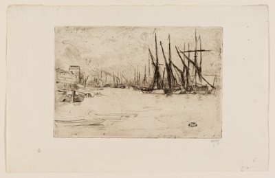 Pickle Herring Wharf von James Abbott McNeill Whistler