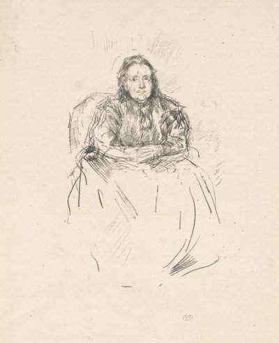 Porträtstudie: Mrs. Philip von James Abbott McNeill Whistler