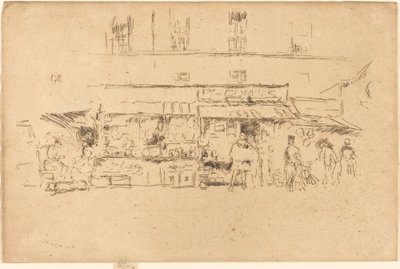 Quai de Montebello von James Abbott McNeill Whistler