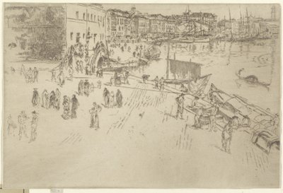 Riva, Nr.1 von James Abbott McNeill Whistler