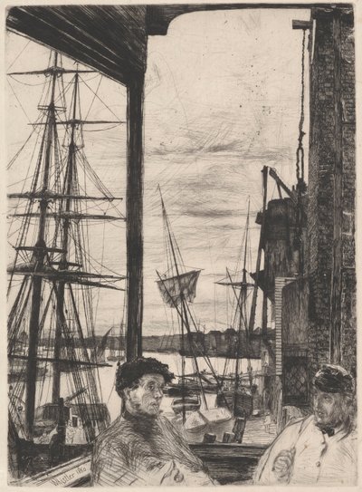 Rotherhithe K. 66 III aus von James Abbott McNeill Whistler