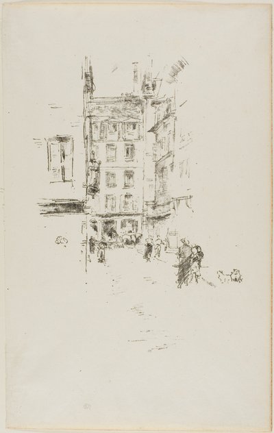 Rue Furstenburg von James Abbott McNeill Whistler