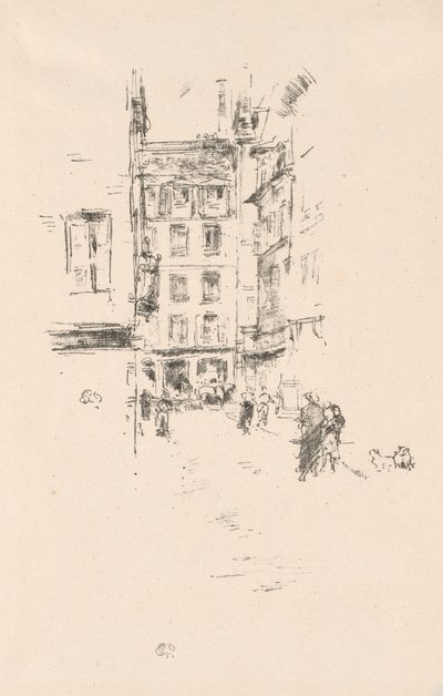 Rue Furstenburg von James Abbott McNeill Whistler