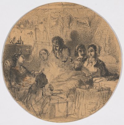 Szene aus dem böhmischen Leben von James McNeill Whistler