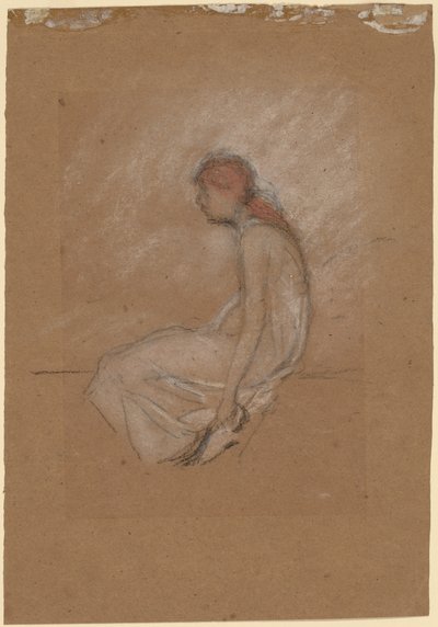 Sitzende Frau mit roten Haaren von James Abbott McNeill Whistler