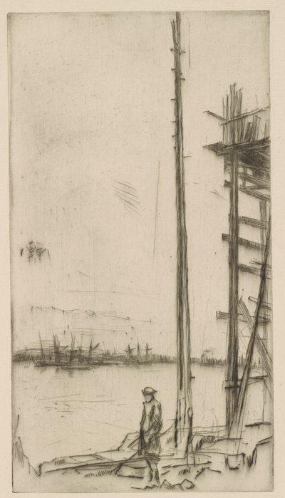Werft der Schiffbauer, Liverpool von James Abbott McNeill Whistler