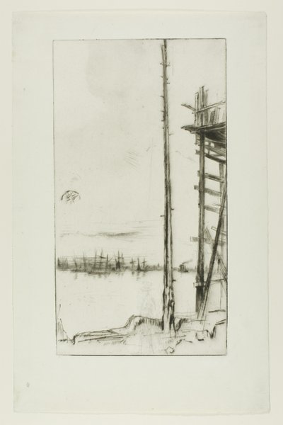 Schiffswerft, Liverpool von James McNeill Whistler